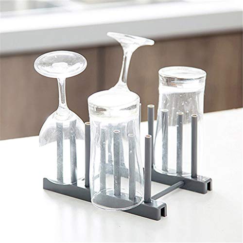 MZY1188 Escurreplatos de Utensilios de Cocina, sostenedor de Estante de Secado de Platos de plástico, Soporte de Tazas Soporte de exhibición Organizador de Fregadero Estante Escurridor Placa