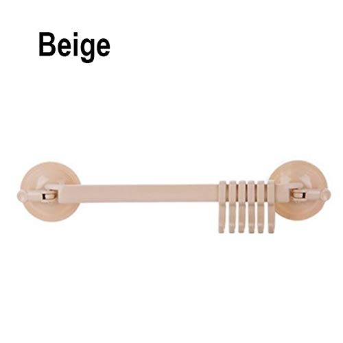 N / A 1 Ventosa de plástico Colgador de Cocina Caja de Almacenamiento Toalla de baño Gancho de baño Utensilios para el hogar Estante de Almacenamiento Flexible Aprox. Los 34 * 7cm