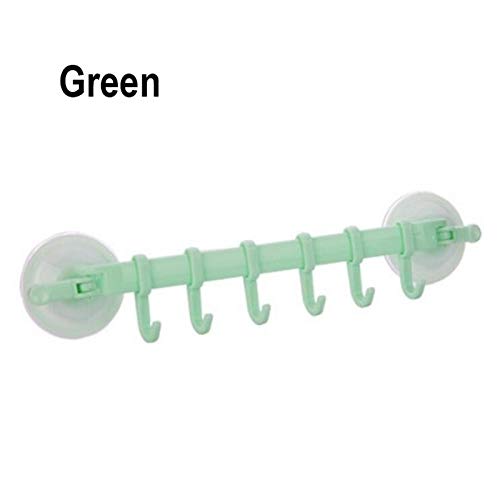 N / A 1 Ventosa de plástico Colgador de Cocina Caja de Almacenamiento Toalla de baño Gancho de baño Utensilios para el hogar Estante de Almacenamiento Flexible Aprox. Los 34 * 7cm