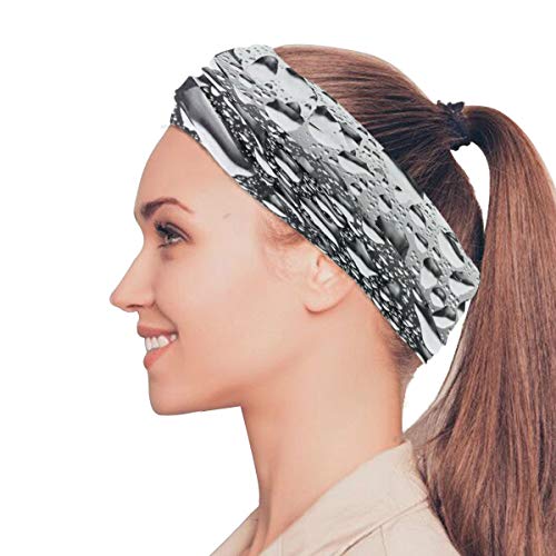 NaiiaN Diadema Ventana Gota de agua Bandana Multifuncional Sombreros Mascarilla Bufanda mágica Hogar para polvo Al aire libre Deportes Montar