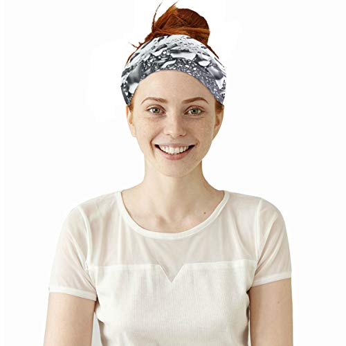 NaiiaN Diadema Ventana Gota de agua Bandana Multifuncional Sombreros Mascarilla Bufanda mágica Hogar para polvo Al aire libre Deportes Montar