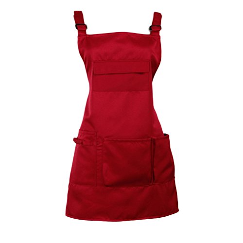 Nanxson CF3010 - Capa de peluquería unisex (1 rze, ajustable, con bolsillos)