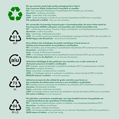 Natural ACONDICIONADOR ACLARANTE | RIZOS - VINAGRE DE SIDRA DE MANZANA, ALMENDRA, JOJOBA, LIMÒN & NEROLI - 250 ml - por POO FREE Sin sulfatos, sin parabenos, sin siliconas. Sin Suave, Concentrado.