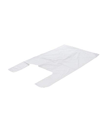 Natural Apiary Envio 24H Bolsas de Plastico Asa Camiseta Blanco Disponible Varios TAMAÑOS - Fabricadas en España Eco-Friendly (50 x 60 cm. (200 Unidades)