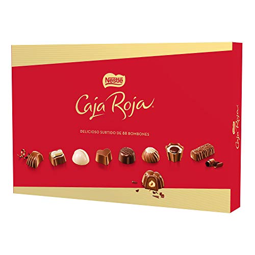 Nestlé Caja Roja Bombones de Chocolate - Bombones 2x800g