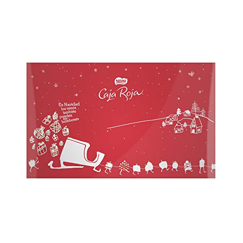 Nestlé Caja Roja Bombones De Chocolate Estuche Navidad - Caja edición limitada de 2Kg