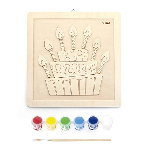 NEW CLASSIC Toys malset gâteau d'anniversaire Viga Toys