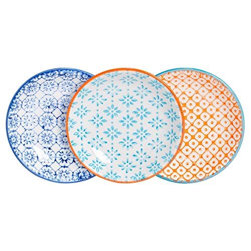 Nicola Spring Plato pequeño para Aperitivos/Salsas - 101 mm - Pack de 6