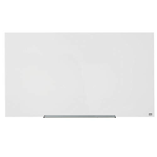 Nobo Diamond Pizarra de cristal, Magnética, 1260x711m, Blanco, 1905177