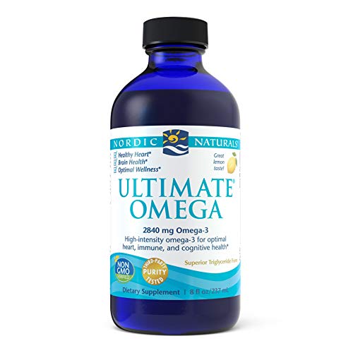 Nordic Naturals Ultimate Omega, 2840 mg Sabor Limón - 237 ml/ 1 Unidad, 400 g