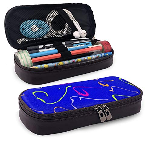 Noses_Features - Estuche para lápices para niños y niñas, estuche grande para bolígrafos, para estudiantes, universidades, suministros escolares y oficina