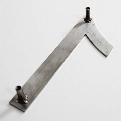 Número de calle, de acero inoxidable, altura 15,5 cm, número de casa, número de puerta de diseño 1