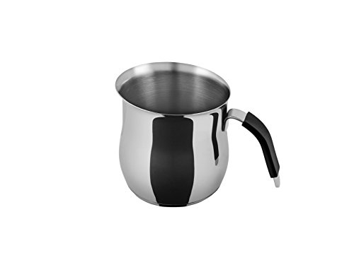Officine Standard 8448603 lechera Inoxidable, Stand, 300 CC, Acero/Negro