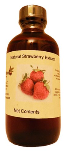 OliveNation Extracto puro de fresa 4 oz