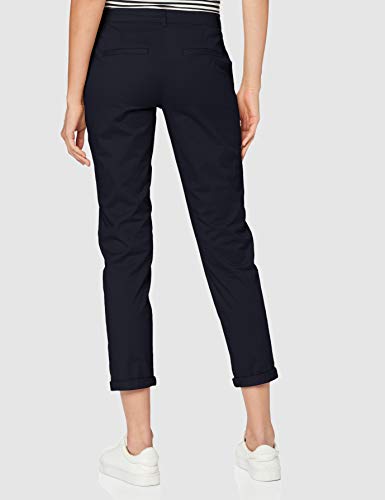 Only ONLBIANA-OLI Life Cotton Chino CC PNT Pantalón, Azul Oscuro, 34 W/32 L para Mujer
