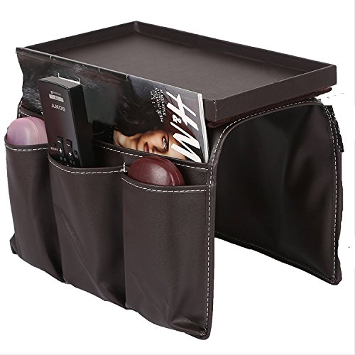 Organizador con bolsillos para sofá, ideal para mandos y otros objetos (19 x 15 x 30 cm), de Likea