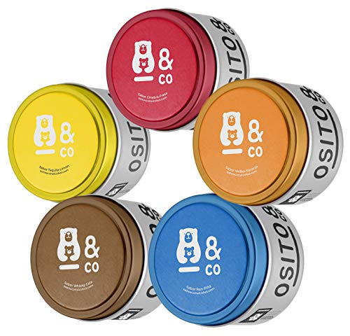Ositos con Alcohol - Pack 5 Latas | Mix de Sabores - 750g