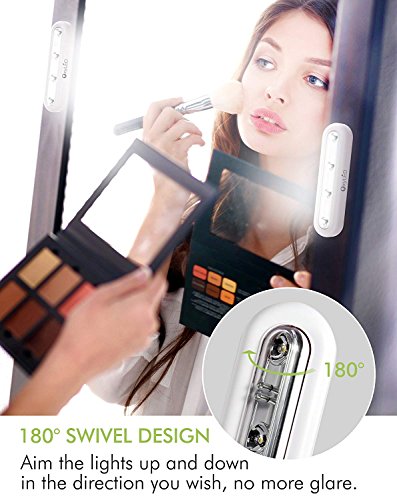 Oxyled T-01 DIY - Lámpara táctil led, ajustable, luz blanca, Pack 2 [Clase de eficiencia energética A+]