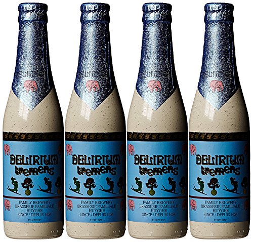 Pack 4 Cervezas Delirium Tremens + Copa