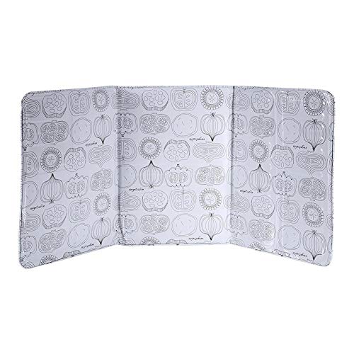 Pantalla antisalpicaduras para cocina, Placa Anti salpicaduras antisalpicaduras de aceite fácil de limpiar con el dibujo de 39 * 84 cm