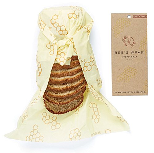 Papel de Envolver de Bee’s Wrap Individual, tamaño Mediano, de 43 x 58 cm, Color Beige