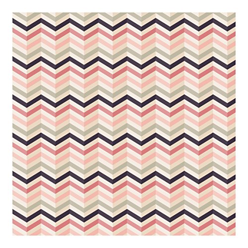 Papel pintado no tejido Premium – Polvo Chevron – Mural ancho