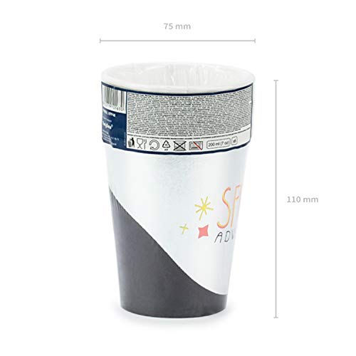 Partydeco. 6 Vasos de cartón Space Adventure para Fiestas temáticas
