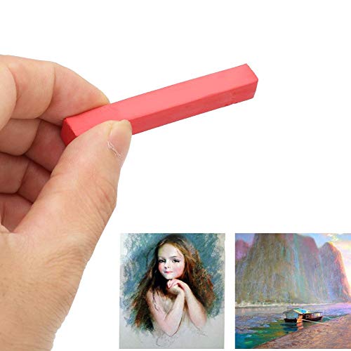 Pastel suave, Tiza pastel con exquisito set de embalaje cuadrado Perfecto para pinturas coloridas y expresivas principiantes, Profesionales y Artistas(12 piezas)