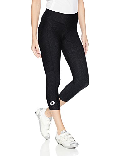 Perle Izumi Mujer W Escape Sugar Ciclismo 3qtr compresión Apretada, Textura Phyllite Negro, pequeño