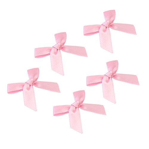 Pinzhi - Satén Cintas Lazos para Decoración DIY Scrapbooking Regalo Cajas (Rosa)