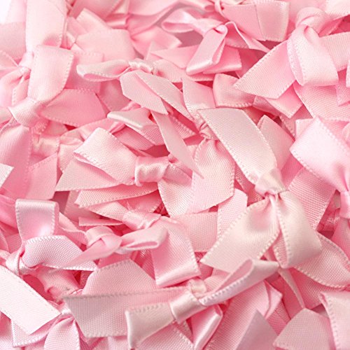 Pinzhi - Satén Cintas Lazos para Decoración DIY Scrapbooking Regalo Cajas (Rosa)