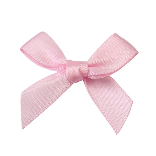 Pinzhi - Satén Cintas Lazos para Decoración DIY Scrapbooking Regalo Cajas (Rosa)