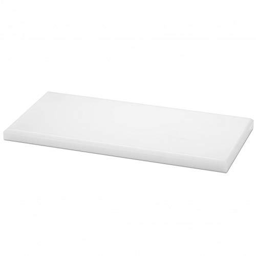 Planche à Découper Polyéthylène Haute Densité Blanche 400 x 200 - Pujadas