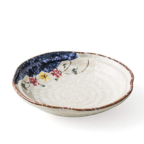 Plato de cena de porcelana, Platos de cena Juegos de platos de cena de porcelana blanca marfil, Para pasta, Ensalada, Curso principal