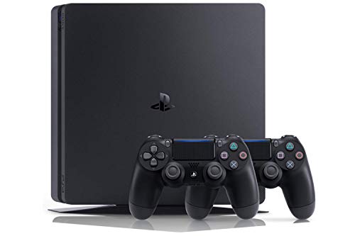 Playstation 4 (PS4) - Consola 500 Gb + 2 Mandos Dual Shock 4 + Contenido Fortnite (Edición Exclusiva Amazon)