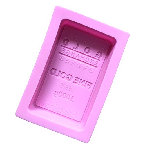 POIUY Molde el Molde de la Torta del silicón,    Venta al por Mayor Hecha a Mano del Molde de Las fagrances de la Forma del lingote de la fabricación