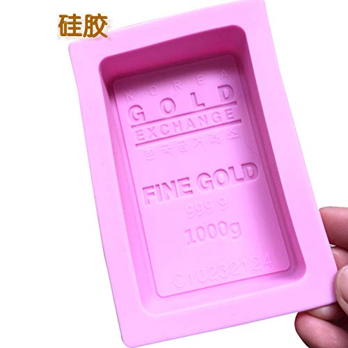 POIUY Molde el Molde de la Torta del silicón,    Venta al por Mayor Hecha a Mano del Molde de Las fagrances de la Forma del lingote de la fabricación