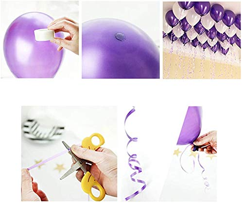 Ponmoo Fiesta de cumpleaños con globos de plata azul dorado, 124 piezas globos kit de cumpleaños aniversario para hombres mujeres adultos, Happy Birthday Corona Globo para cumpleaños de decoración