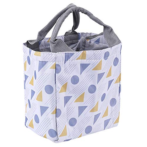 Portátil del bolso del almuerzo con aislamiento térmico 2019 Nueva caja de almuerzo de mano bolso del refrigerador Bento bolsa de envase del almuerzo Escuela de almacenamiento de alimentos Bolsas