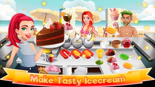 Postre que cocina el fabricante de la torta: juegos deliciosos de la hornada