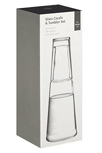 Premier Housewares -Juego de Jarra y Vaso de Cristal