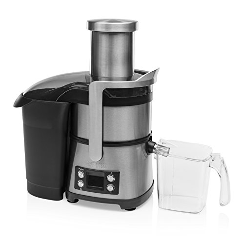 Princess 203041 – Exprimidor, con tubo de alimentación grande, motor de 1000 W