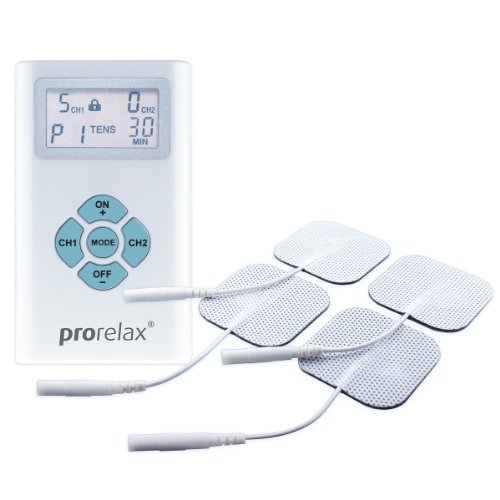 prorelax TENS+EMS DUO - Electroestimulador, 2 terapias con un aparato