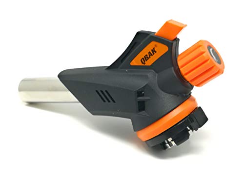 Qback - Cabezal Soplete de Gas con Adaptador - Soplete de Cocina - Encendedor - Ø 22 mm - Diseño 1