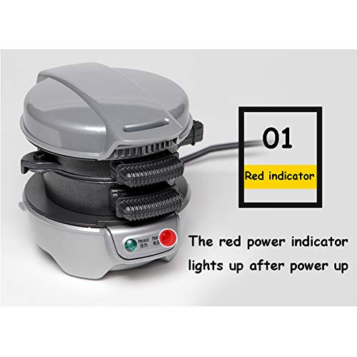 QBCNM Automático Máquina De Hacer Pan De La Hamburguesa Desayuno Sandwich Máquina Tostadora Cocina