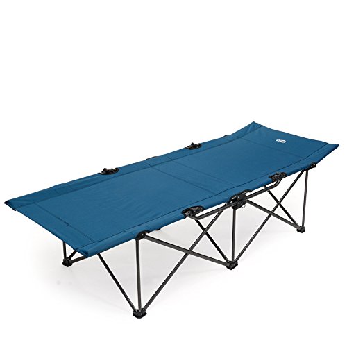 Qeedo Quick Jimmy Cama de Camping XXL Plegable - Azul