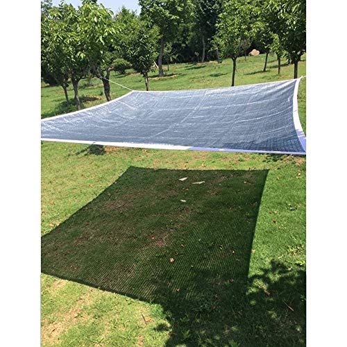 QSTF Vela de Sombra, 99% Tela de Sombra Reflectante - Caravana 9.8x32.8ft (Size : 2 × 8 M)