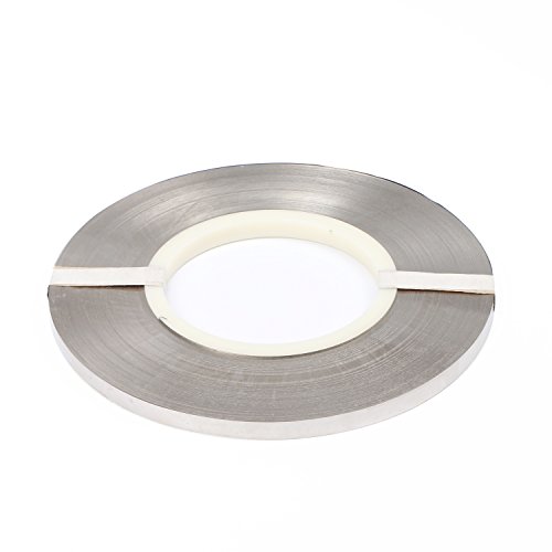 ra de níquel puro de 0.15 x 8 mm para paquetes de baterías 18650 Soldadura de baterías 1 kg/rollo, 93.6 m