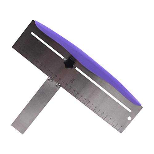 Raspador de tartas de acero inoxidable para tartas de metal más suave, borde de pastel ajustable para hornear pasteles peine, para manualidades, bodas, cumpleaños, etc.
