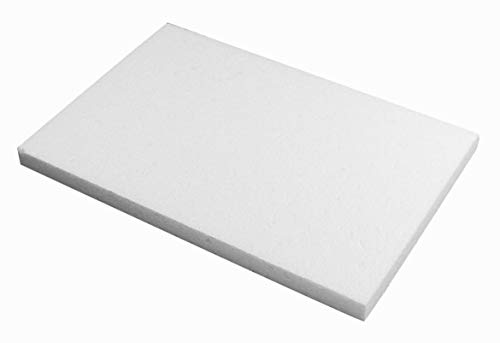 Rayher 3316600 – Placa de poliestireno, 20 x 30 x 2 cm